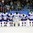 GANGNEUNG, SOUTH KOREA - FEBRUARY 18: Team Korea players bow to the crowd at Gangneung Hockey Centre following a preliminary round loss against Canada at the PyeongChang 2018 Olympic Winter Games. (Photo by Andre Ringuette/HHOF-IIHF Images)

